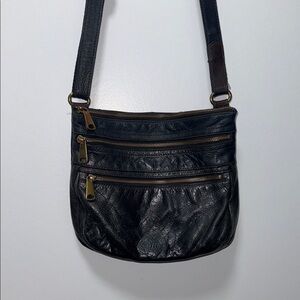 Fossil Black Crossbody Bag